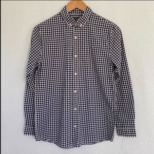 Vineyard Vines Groveyard Gingham Boys Buttondown Shirt sz 16